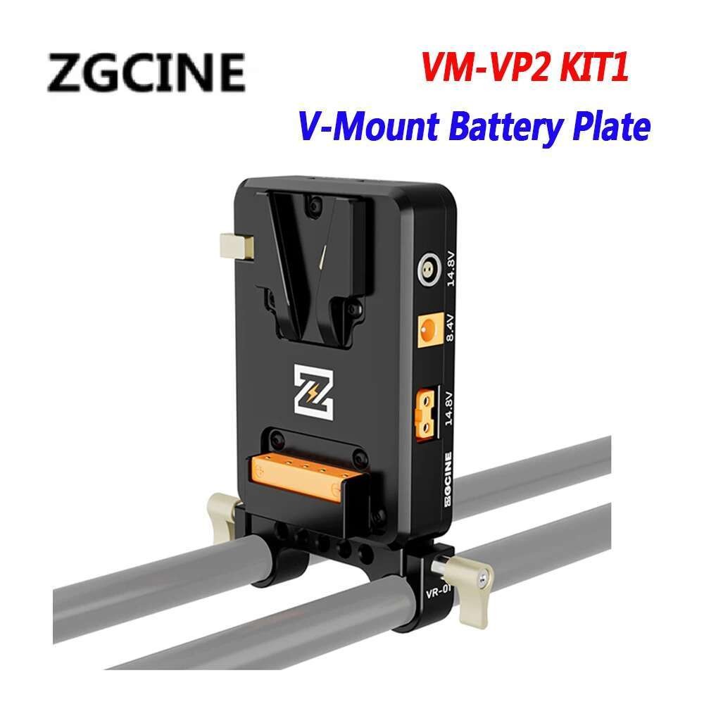 ขายร้อน ZGCINE VM-VP1 Kit1/VP1 KIT3/VP2 Kit1/VP2 KIT3 V-Mount ชุดแผ่นแบตเตอรี่
