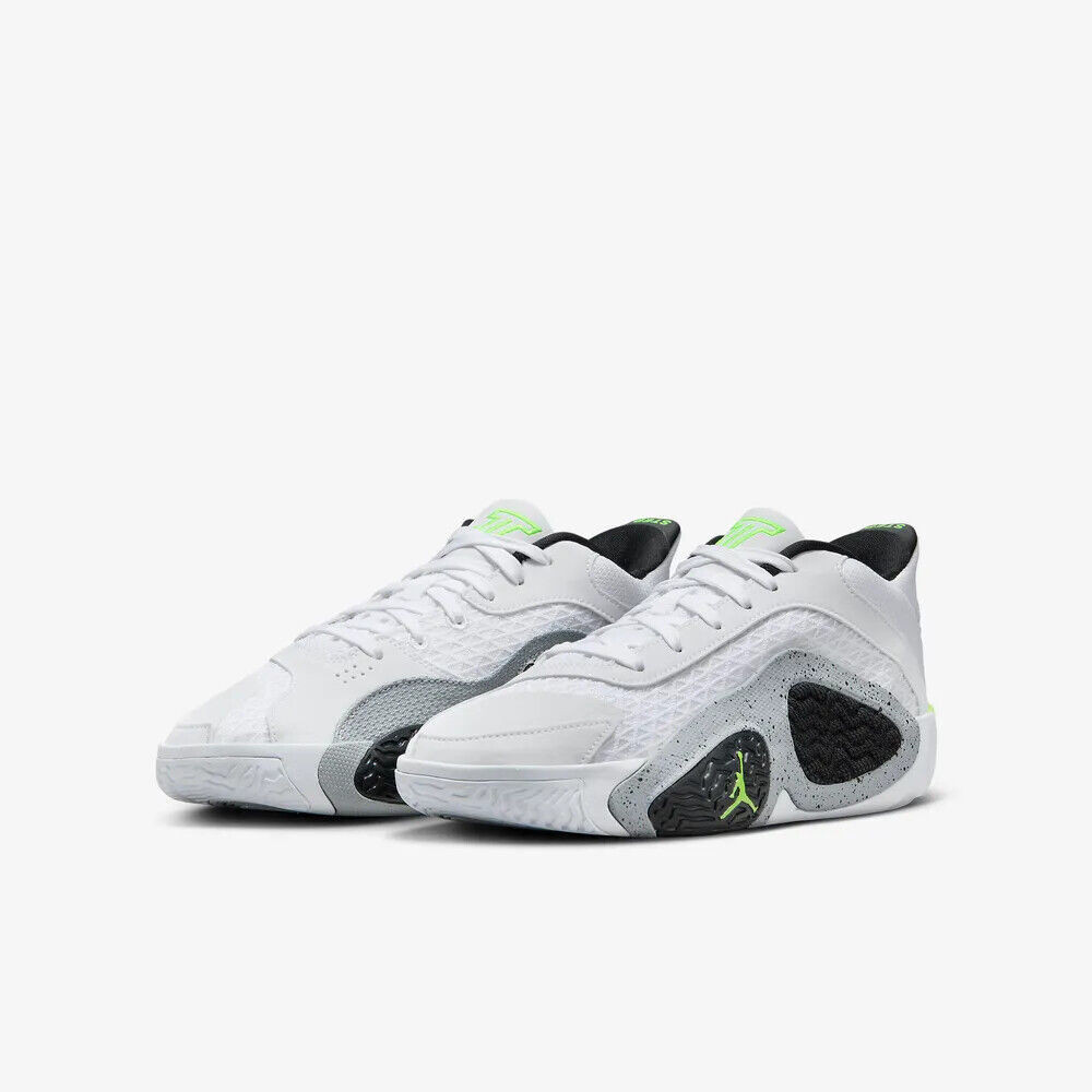 ♞รองเท้า Nike Tatum 2 PF "Legacy" ใหม่ - สีขาว/ เขียวไฟฟ้า (FJ6458-100) GFD