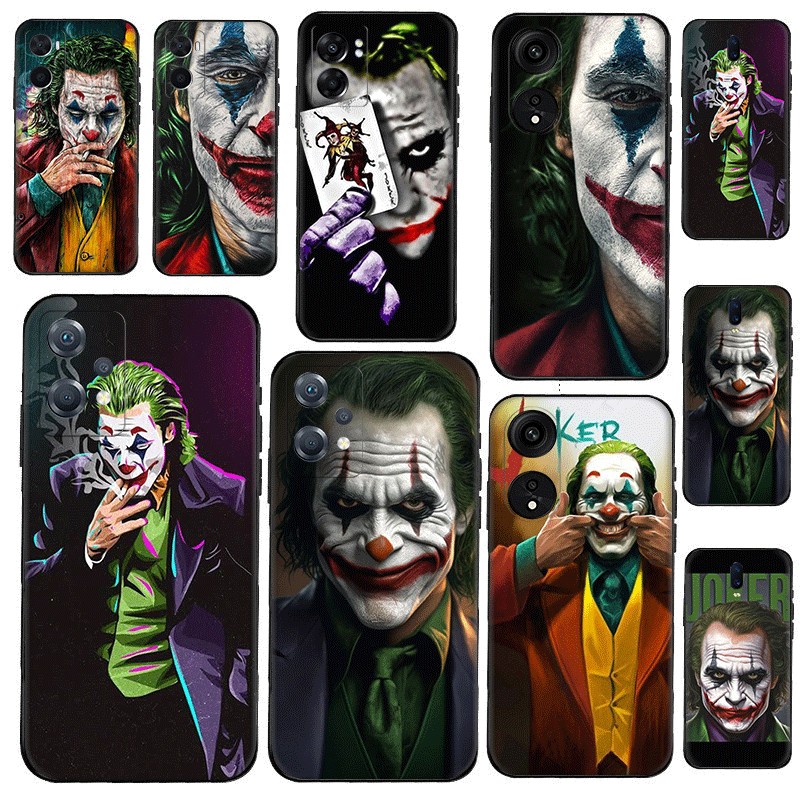 L5D Joker สําหรับ OPPO Reno 8T 7 lite 7z 5G 6 4G 11F 12F 12FS 12 TPU ซิลิโคนอ่อนนุ่มกันกระแทกหรูหราเ