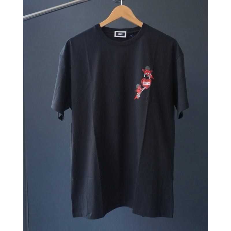 ♞เสื้อยืด KITH Valentine's day Collection ของแท้ 100% JHG