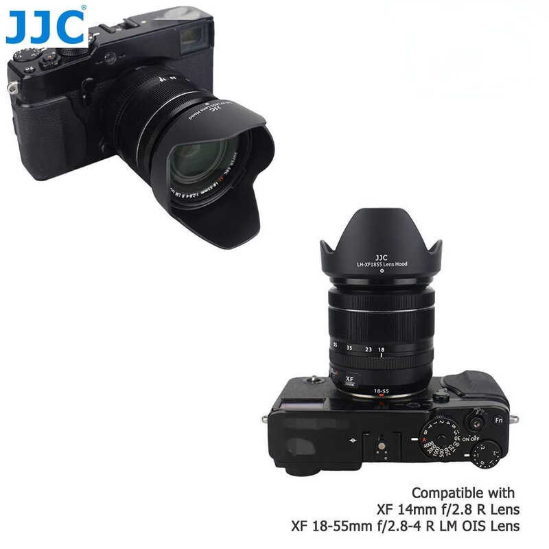 ▣ JJC Reversible For 18-55Mm F/2.8-4 LM OIS & Fujinon XF 14Mm F / 2.8 R Lens, Replace 14/18-55