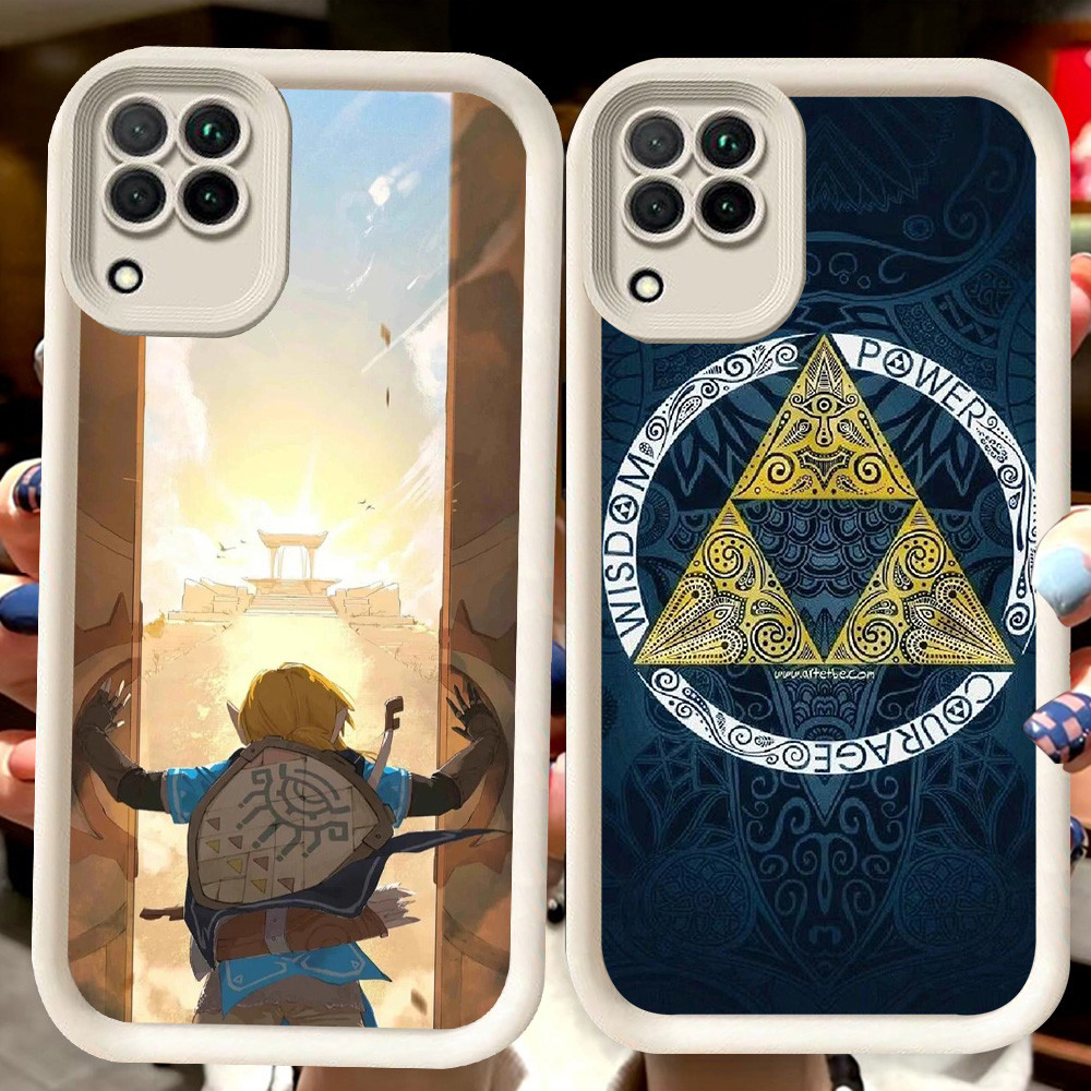 H67 Legend of Zelda ปลอกสีขาวสําหรับ Samsung A12 J7 A22 F04 A04E J2 Prime A04 A06 M04 A05 Pro 5G