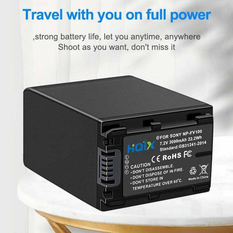 ▥ HQIX สําหรับ Sony Hdr-Cx150 Cx180e Cx210e Cx270e Cx280e Cx290e Cx330 Cx370 Cx350e Cx360e Cx38