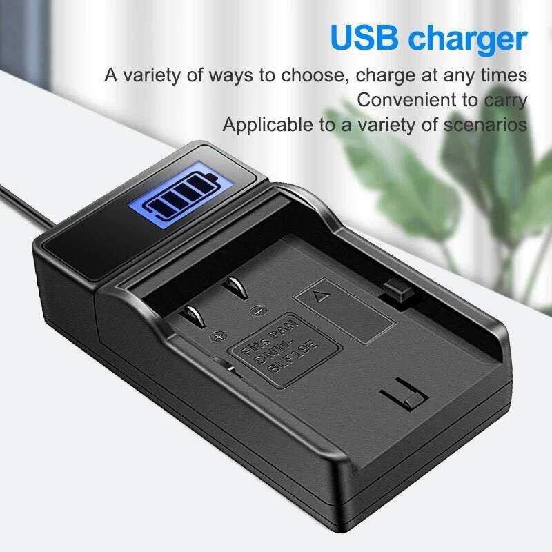 ▥ HQIX สําหรับ  Dc-Gh5lkg Gh5gk G9gk-K Lumix Dmc-Gh3 Gh4 Gh5s Ag-Gh4mc กล้อง Dmw-Blf19