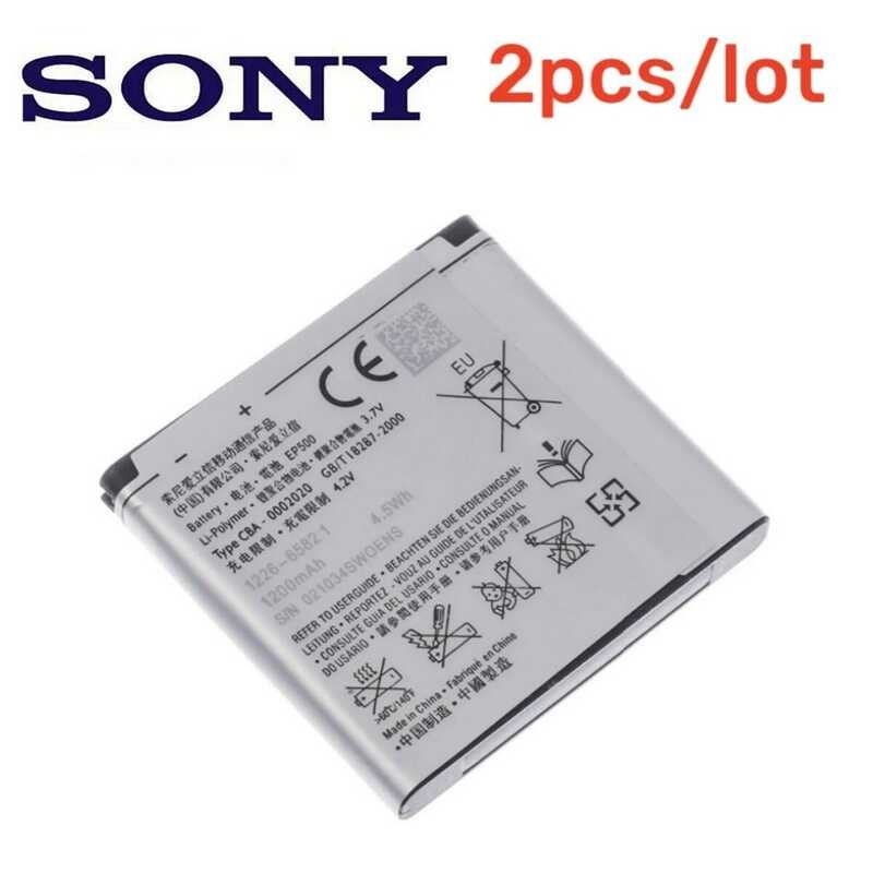 ▥ Original Ep500 1200Mah สําหรับ Sony Ericsson Xperia St17i St15i Sk17i Wt18i X8 U5