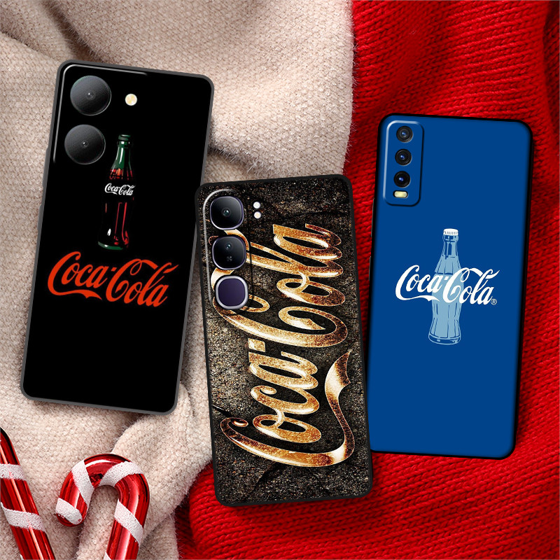 เคสโทรศัพท์สีดํานุ่มสําหรับVivo V5 V7 V9 V11i V15 V19 V20 V21 V21E V23 V25 V25E V27 V27E V29 V29E Pr