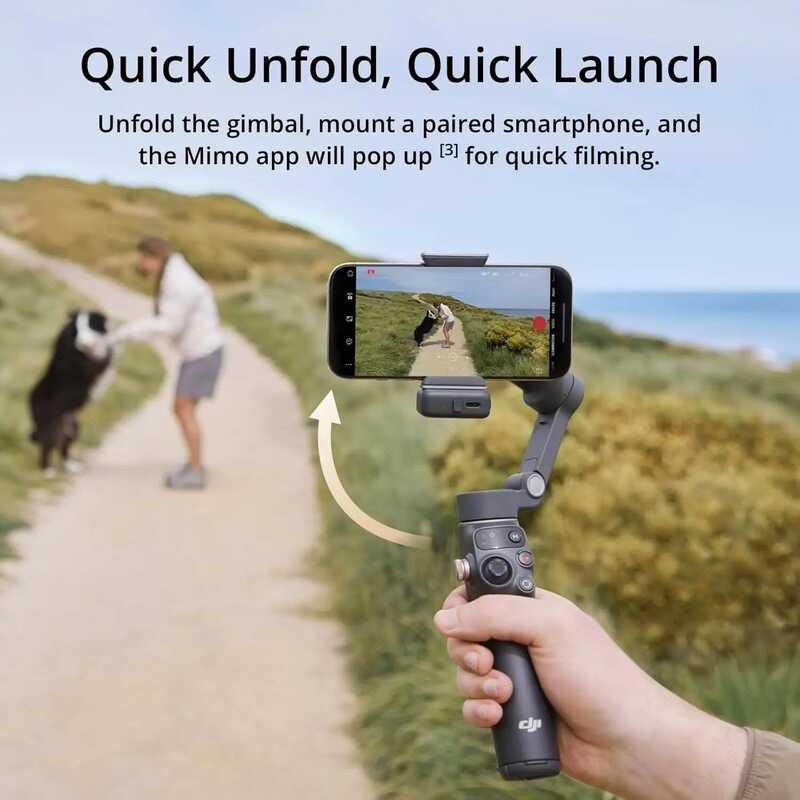 ❃  Osmo Mobile 7P มือถือ Flagship Gimbal 3 แกนเสถียรภาพท่าทางควบคุม Active Track 7.0 Quick L ❃