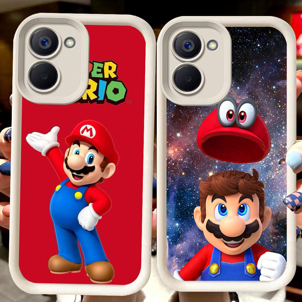 H59 Cool Mario สีขาวสําหรับ VIVO Y03 Y27 Y18i Y36 Y28s Y27s Y17S Y28 Y18 Y03t V60 5G