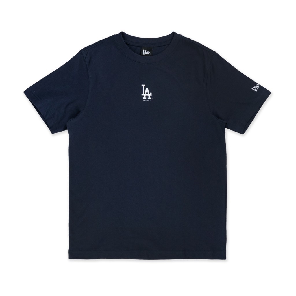 ♞,♘,♙New Era เสื้อยืดแขนสั้นรุ่น Los Angeles Dodgers Boro Contemporary Navy Short Sleeve T-Shirt KJ