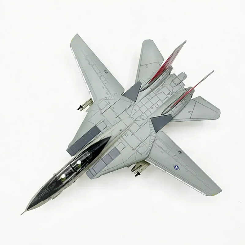 LY Original 1/100 Scale   Model Toys F14 Tom F-14A Vf-31 Fighter USAF Diecast Metal Plane Mo