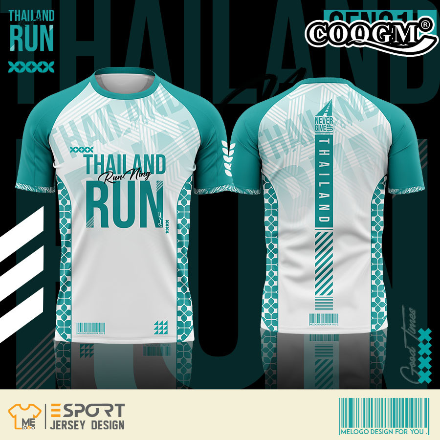 เสื้อวิ่งกีฬาสําหรับผู้ชายผู้หญิงทั้งตัวพิมพ์ลายระบายอากาศน้ําหนักเบา