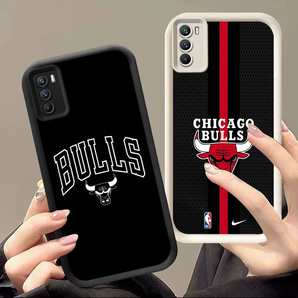 YB-7 Chicago Bulls เคสกันกระแทกสําหรับ OPPO A16 A16s A53 A54S A33 A53S A11S Realme 7I C75 C17
