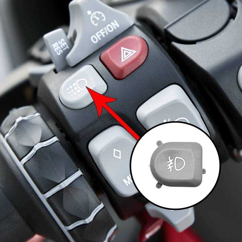 ▥ ปุ่มสวิทช์รถจักรยานยนต์ฝาครอบพลาสติกสําหรับ C600gt C600sport C650gt C650sport 2012-2019 2018