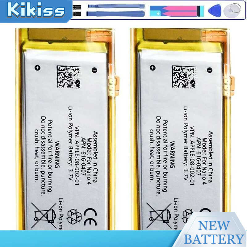 แบตเตอรี่ Nano2 Nano4 Nano5 Nano6 Nano7 Apple iPod Nano3 3rd 3TH 3Gen 4th 5th 6th 7th MP3 Batra