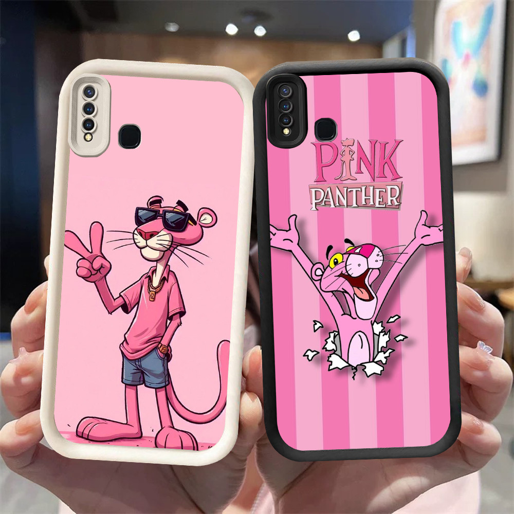 YA-33 Pink Panther เคสกันกระแทกสําหรับ VIVO Y17 Y12 Y50 Y30 Y15 Z1 Y19 V15 Pro