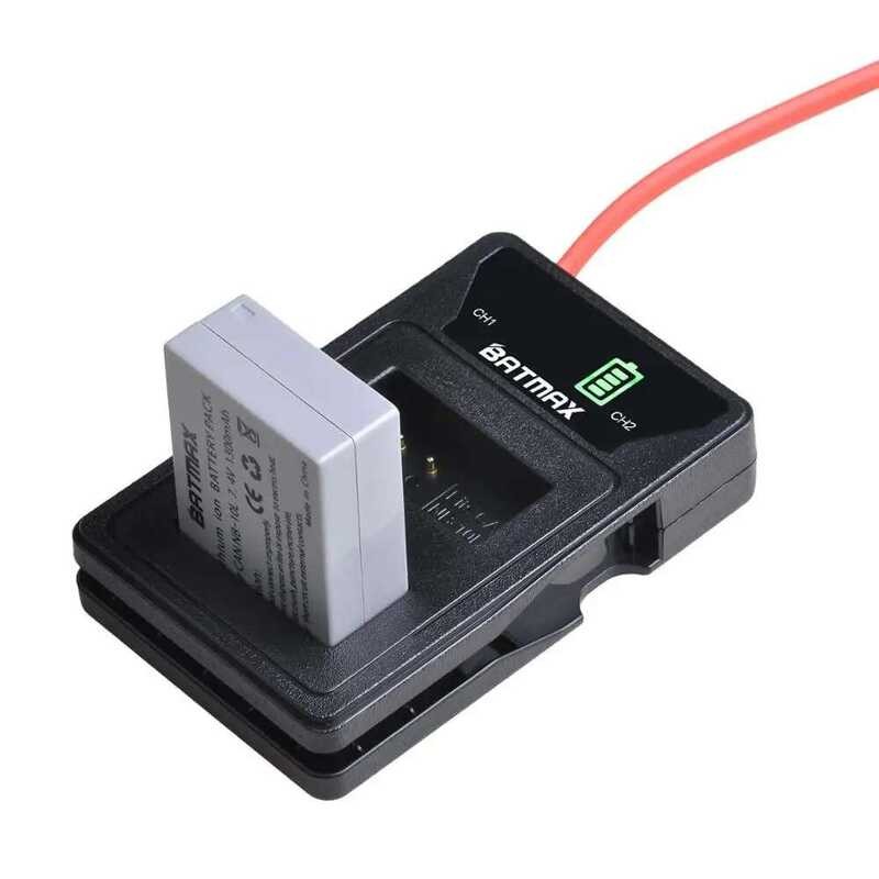 ❃ 3 ชิ้น Nb-10L NB 10L Nb10l แบตเตอรี่ + LED ในตัว USB Dual Charger สําหรับ Canon Sx40hs Powers ❃