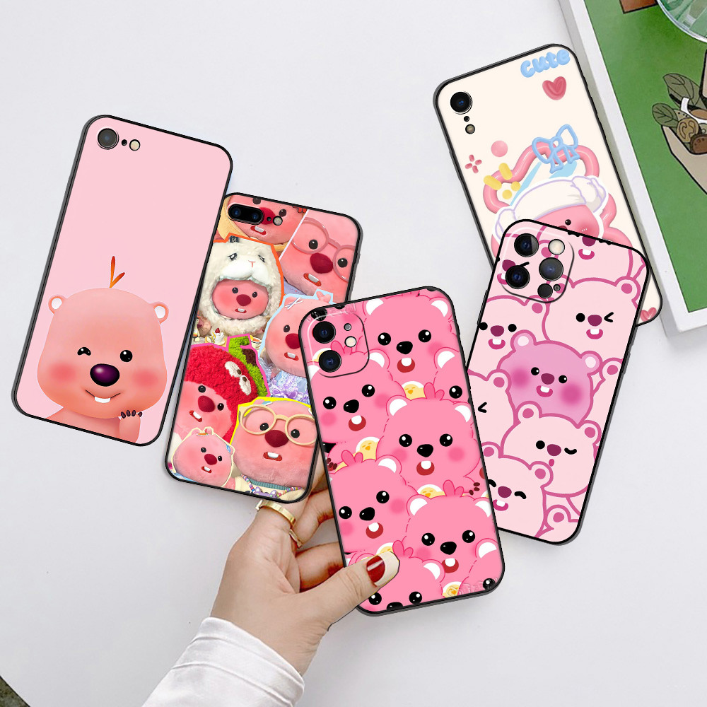 SAMSUNG แฟชั่นนุ่มสีดําเคสโทรศัพท์สําหรับSamsung Galaxy A6 A7 A8 A9 A01 A02 A03S A03 04S A04E A05 A0