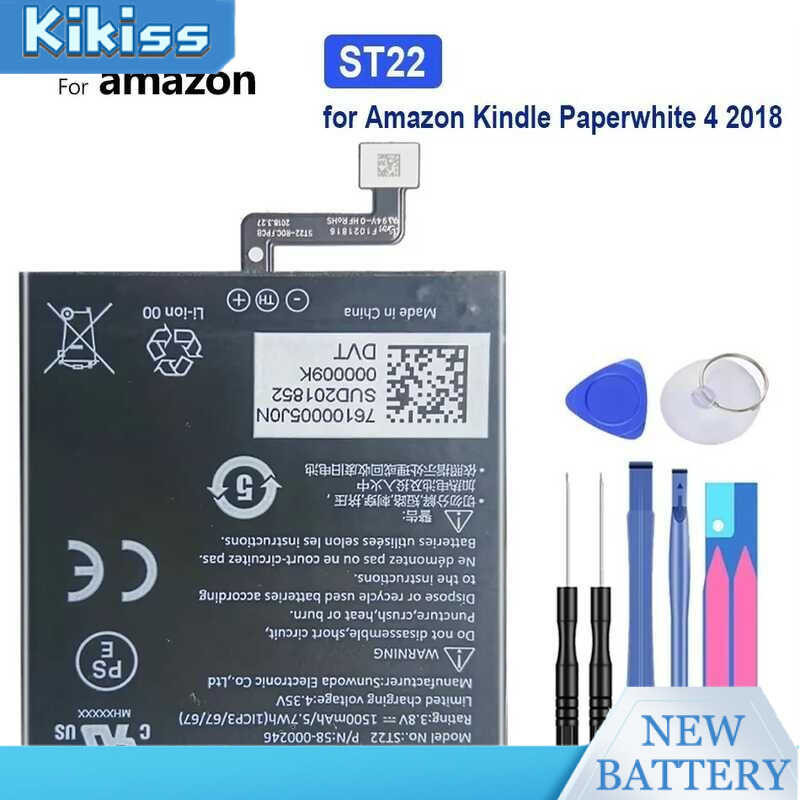 for Amazon Kindle Paperwhite 4 2018 ST22 Battery 1500mAh