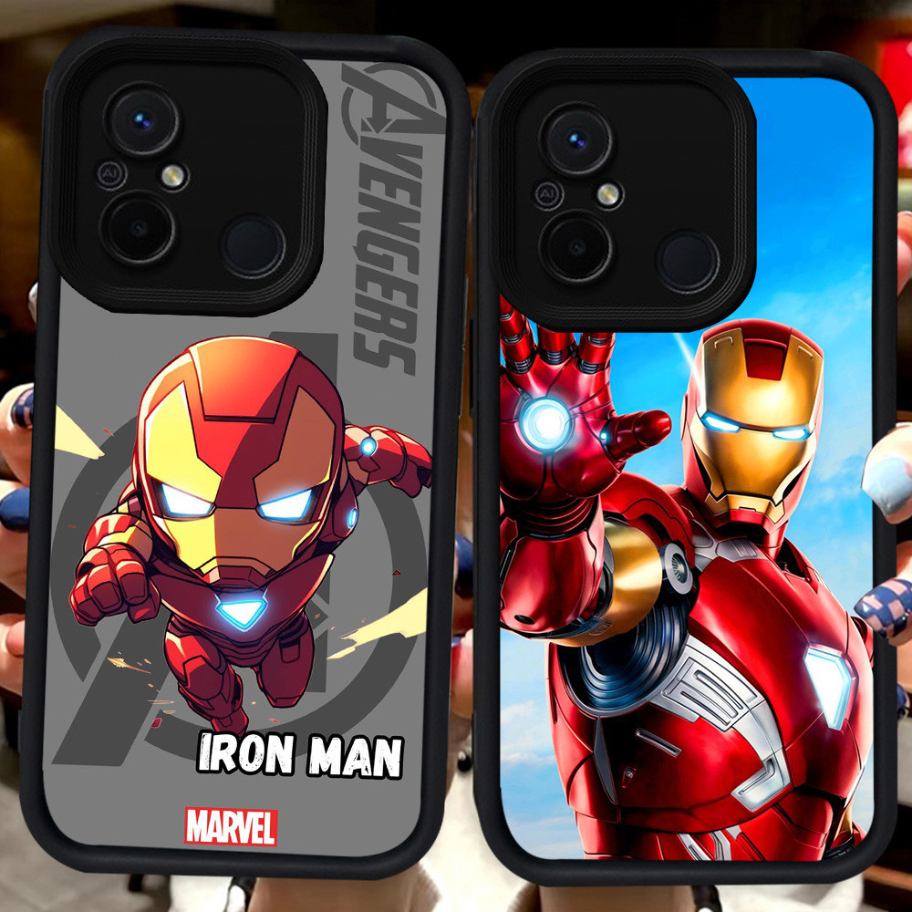 ปลอกสีดําสําหรับ Xiaomi Redmi A1 9T A2 POCO C55 12C M3 C65 10C หมายเหตุ 7 9C 9A M4 A5 C71 Pro H46 Ir