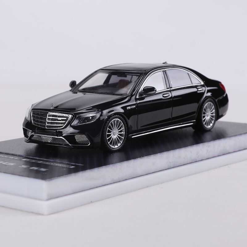โมเดลรถเหล็กหล่อ Mj1:64 Benz S5 Ag-Class Sedan สำหรับสะสม ❤