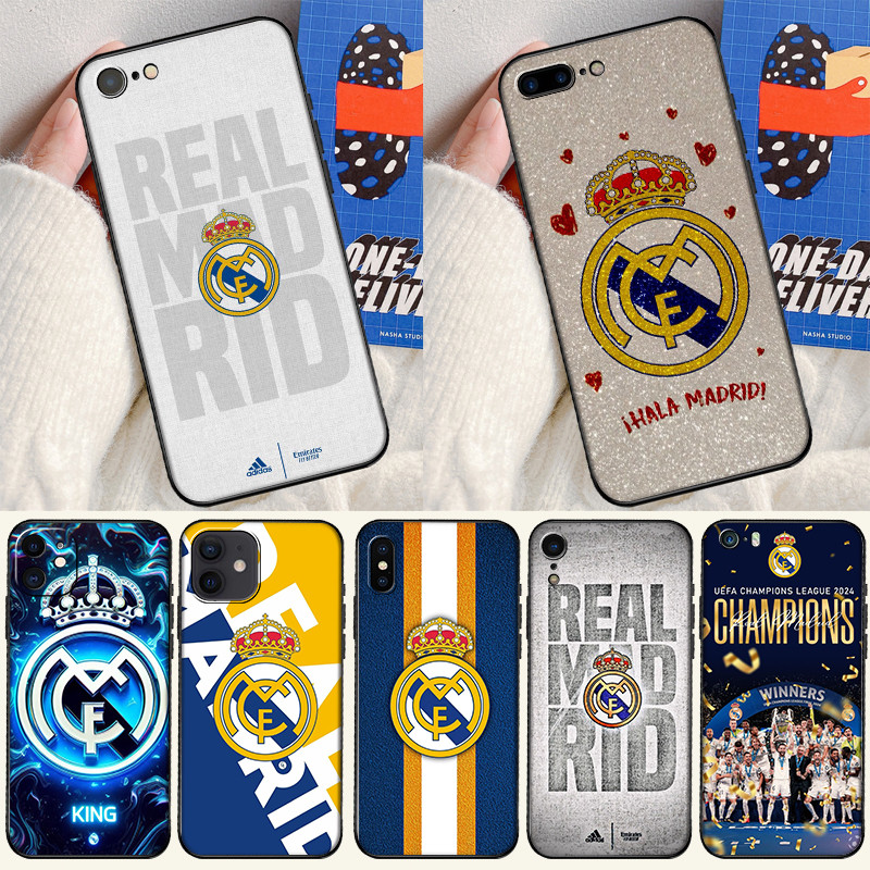 เคสโทรศัพท์มือถือป้องกันการตกสําหรับ OPPO Reno 7Z 8Z 8T 11F 12F 12FS 12 8JN จริง madrid ปลอกฟุตบอล