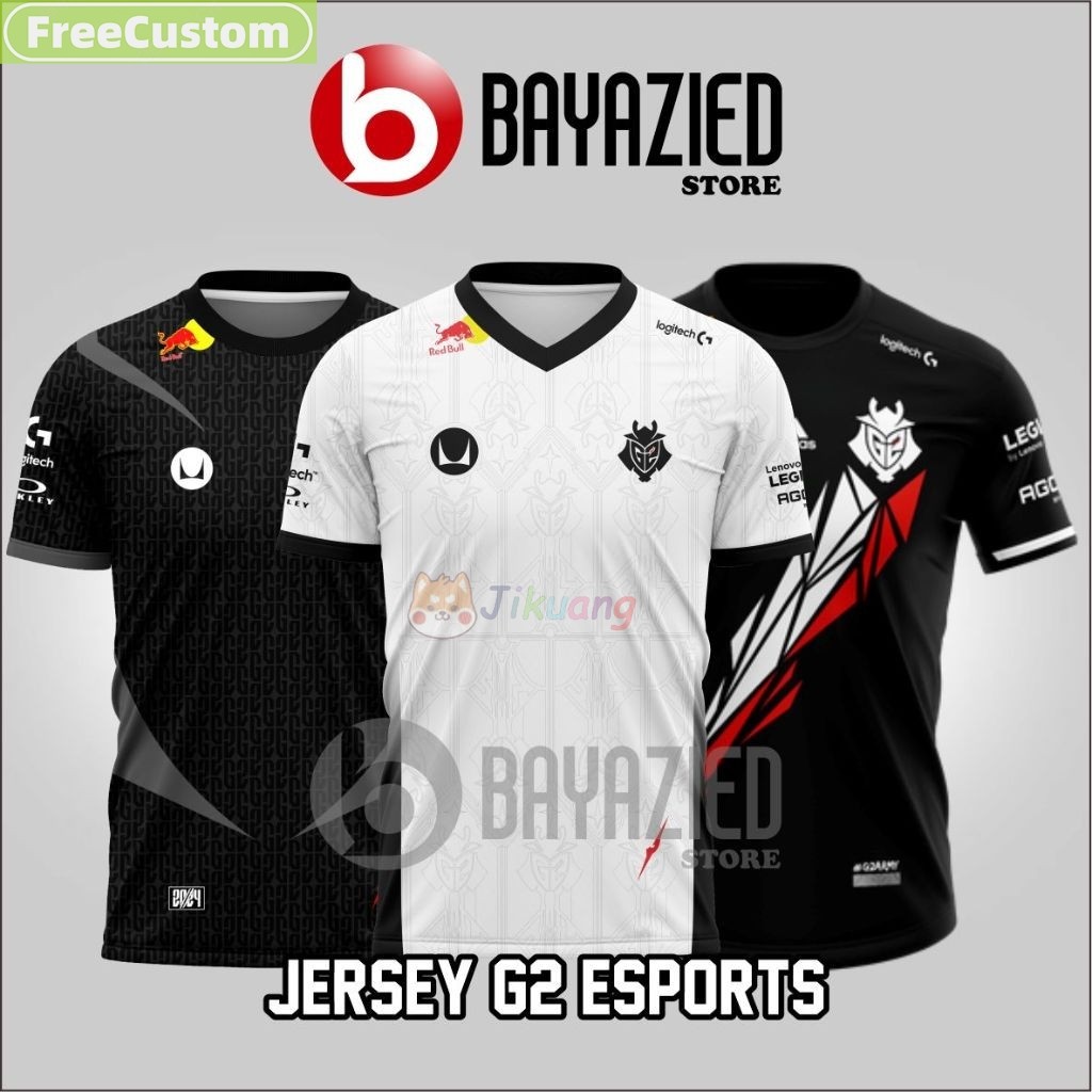 ล่าสุด G2 Esports Team Dota 2 Csgo Jersey 2025Free Custom Name & Number