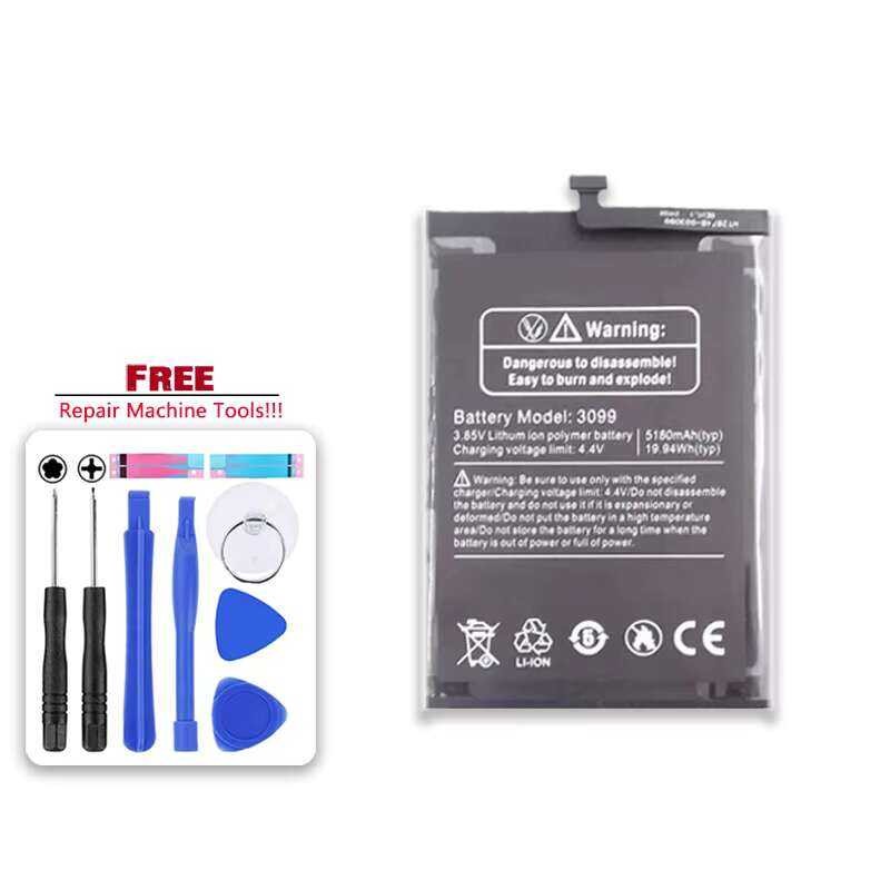 5180mAh Durable Mobile Phone แบตเตอรี่ for Ulefone Armor X10 Pro X10Pro - Armor X10(3099) Replacemen
