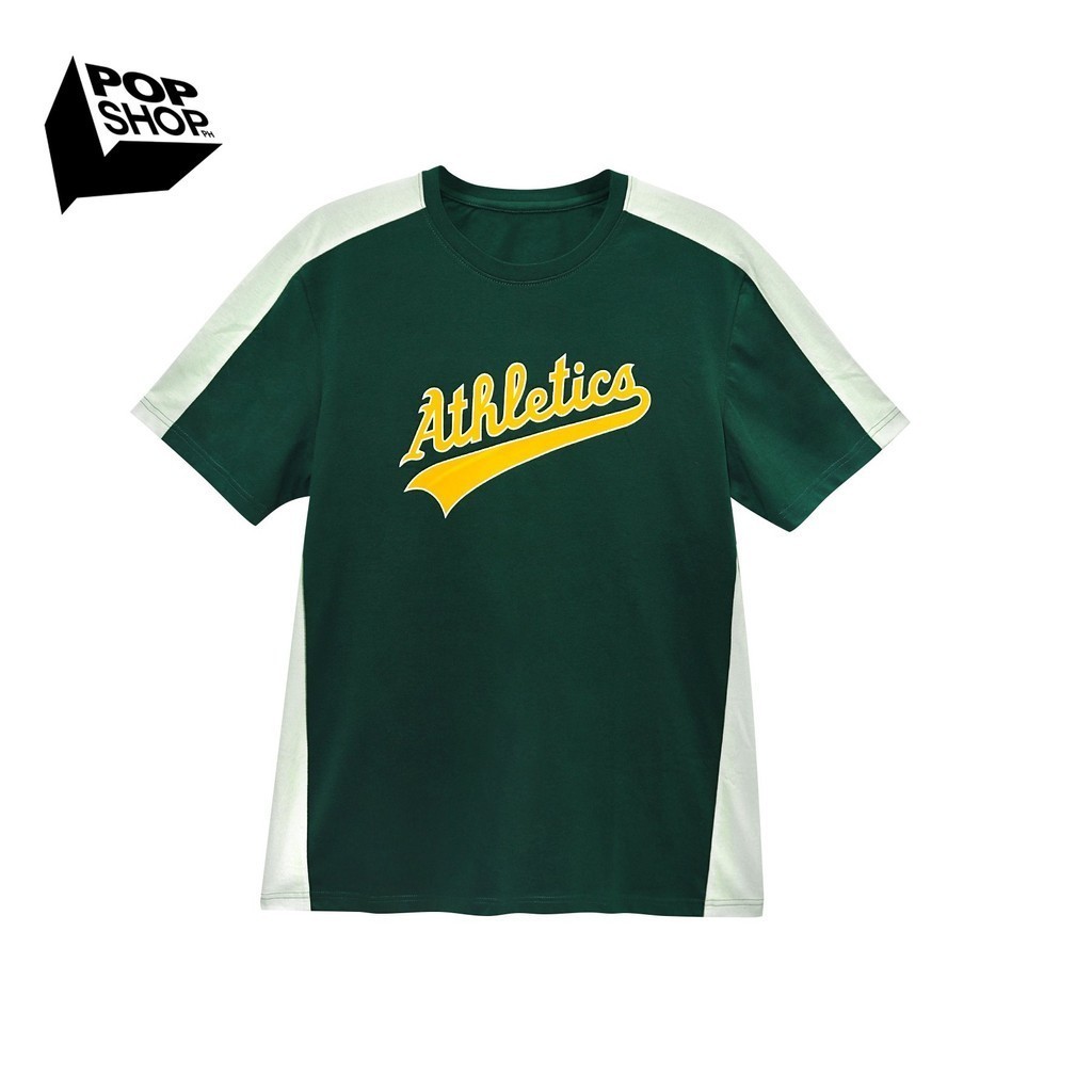 ♞,♘,♙【High quality】Pop Shop Men's Athletics Graphic T-shirt - Sea moss / White Alyssum RDH