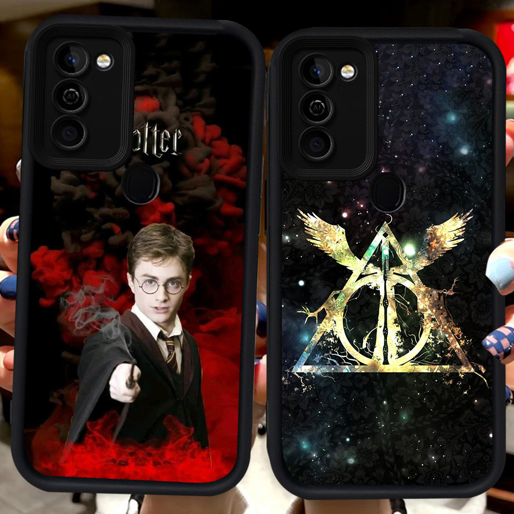 ปลอกสีดําสําหรับ Infinix HOT Smart Ram2 Ram3 5 12 10 8 11 6 Play Plus H3 H-Harry-Pocket