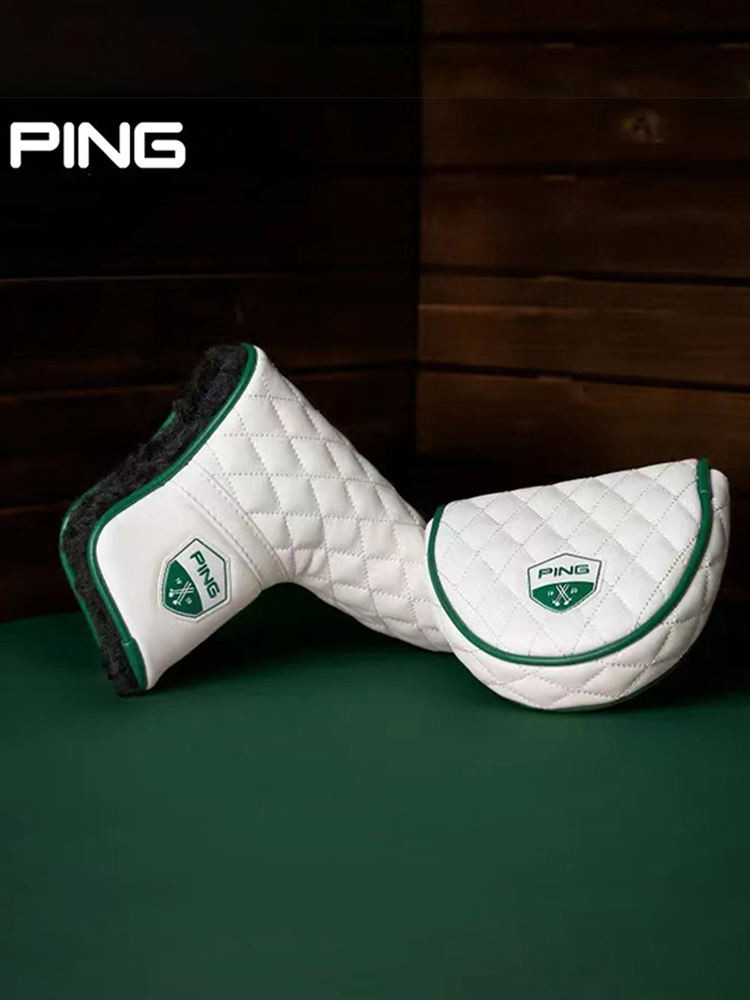 P ping Golf Putter Cover ฝาครอบไม้กอล์ฟและหัวคลับ ป้องกันการกระแทก