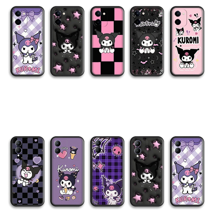 L5F Kuromi น่ารักการ์ตูนสําหรับ Vivo U3 Y19 S1 S16 S17 S19 Pro S17 S17T T3 V5 lite Z9 Y67 V5s Y66 Pl