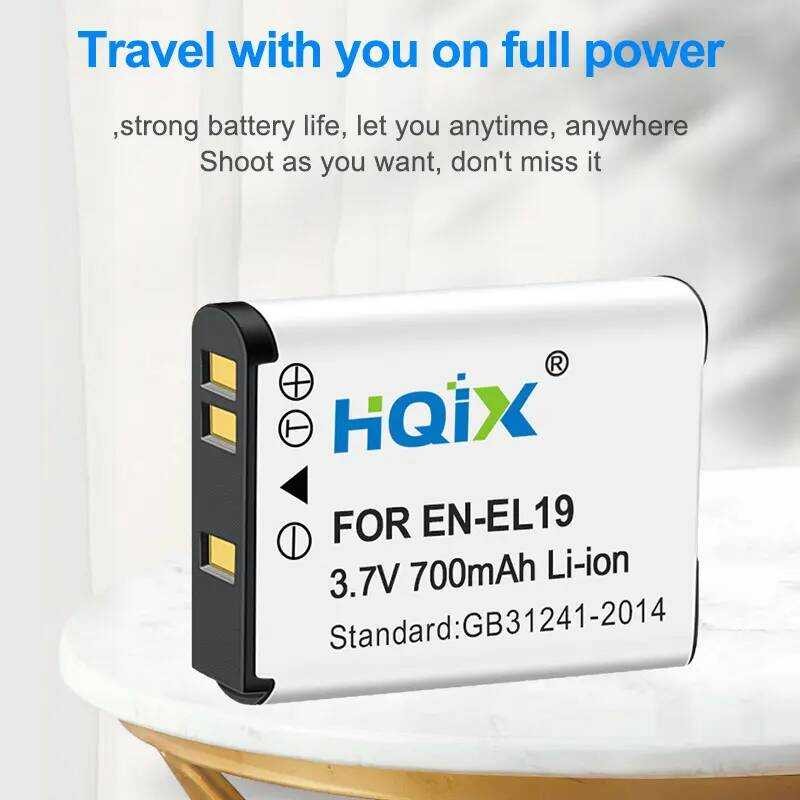 ▥ HQIX สําหรับ Nikon Coolpix A100 S2500 S2800 S3100 S3300 S3500 S3700 S4150 S4300 S5200 S6400 S