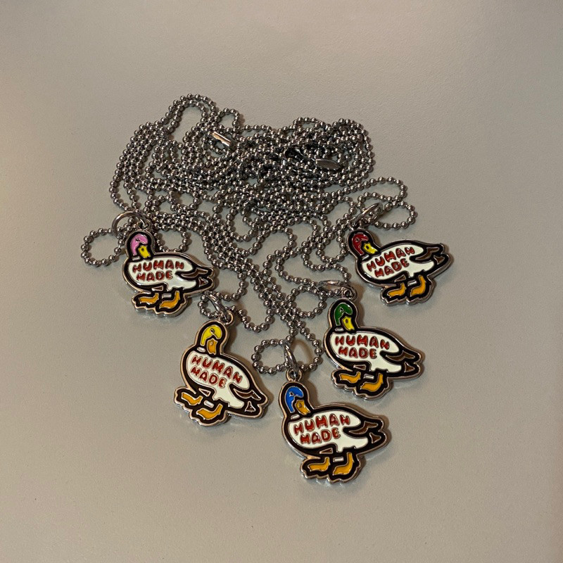 ♞,♘,♙พร้อมส่ง สร้อยคอรูปเป็ด จากแบรนด์ Human Made ของแท้ WHF