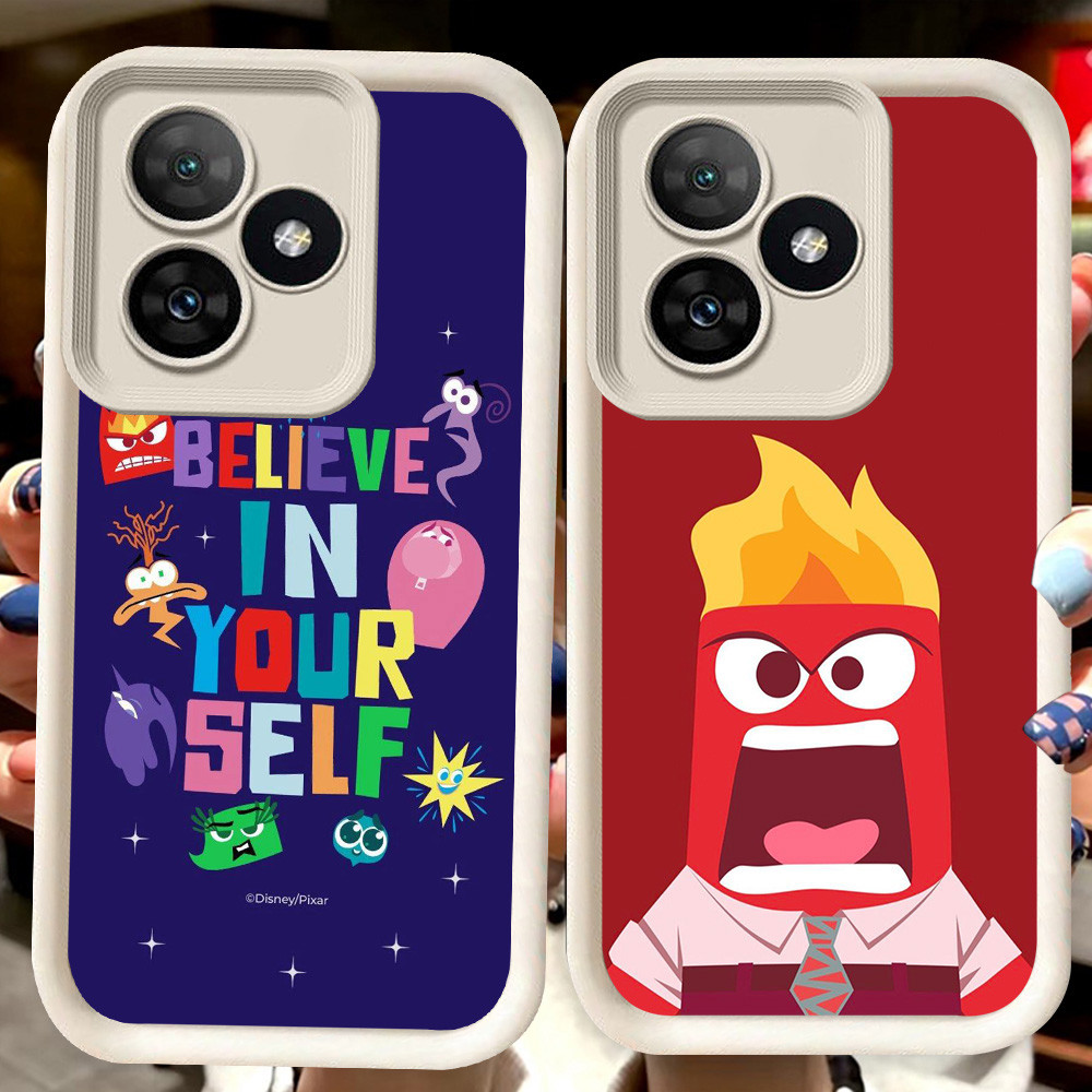 H91 ภายใน 2 ปลอกสีขาวสําหรับ Realme C51 C61 C33 C63 หมายเหตุ 60 C55 C53 GT 6 C31 Narzo 50A Prime C67