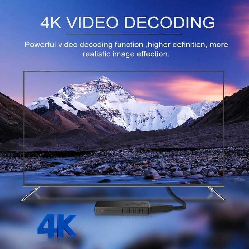 LEMFO ☢ Q2 ทีวีสติ๊ก Android 10 Quad Core ARM Cortex A53 2Gb16gb รองรับวิดีโอ 4K เครื่องเล่นมิน