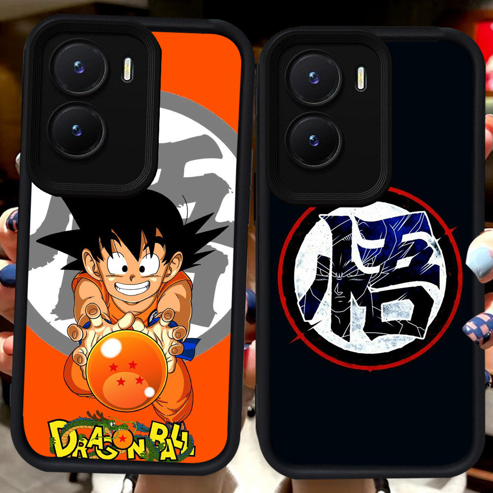 ปลอกสีดําสําหรับ VIVO Y15a Y75 Y55 Y35 Y56 iQOO 13 Z10 T4 Z9X Z9 Y22s Y16 Y15s Y22 Y01 5G H7 Dragon 