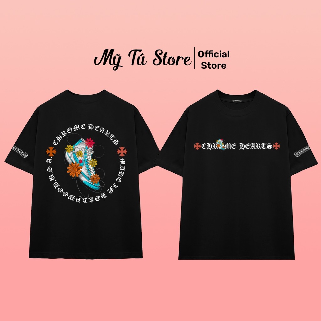 ♞,♘[ผ้าแท้] เสื้อยืด Chorme Hearts X Nike - ผ้าแท้ - My Tu Store YRJ