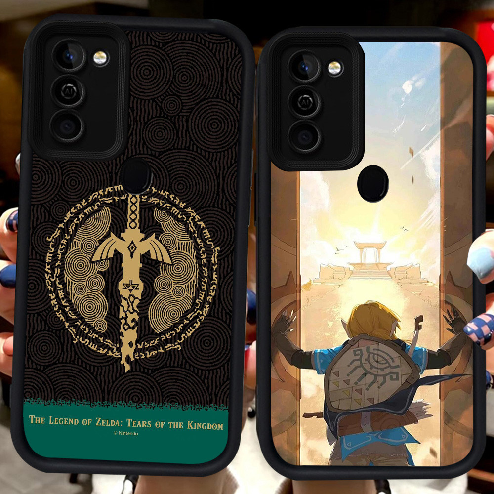 ปลอกสีดําสําหรับ Samsung A10 A20S M21 A7 A30s A30 A50 M30S A20 A10S A21S A50s A11 H67 Legend of Zeld