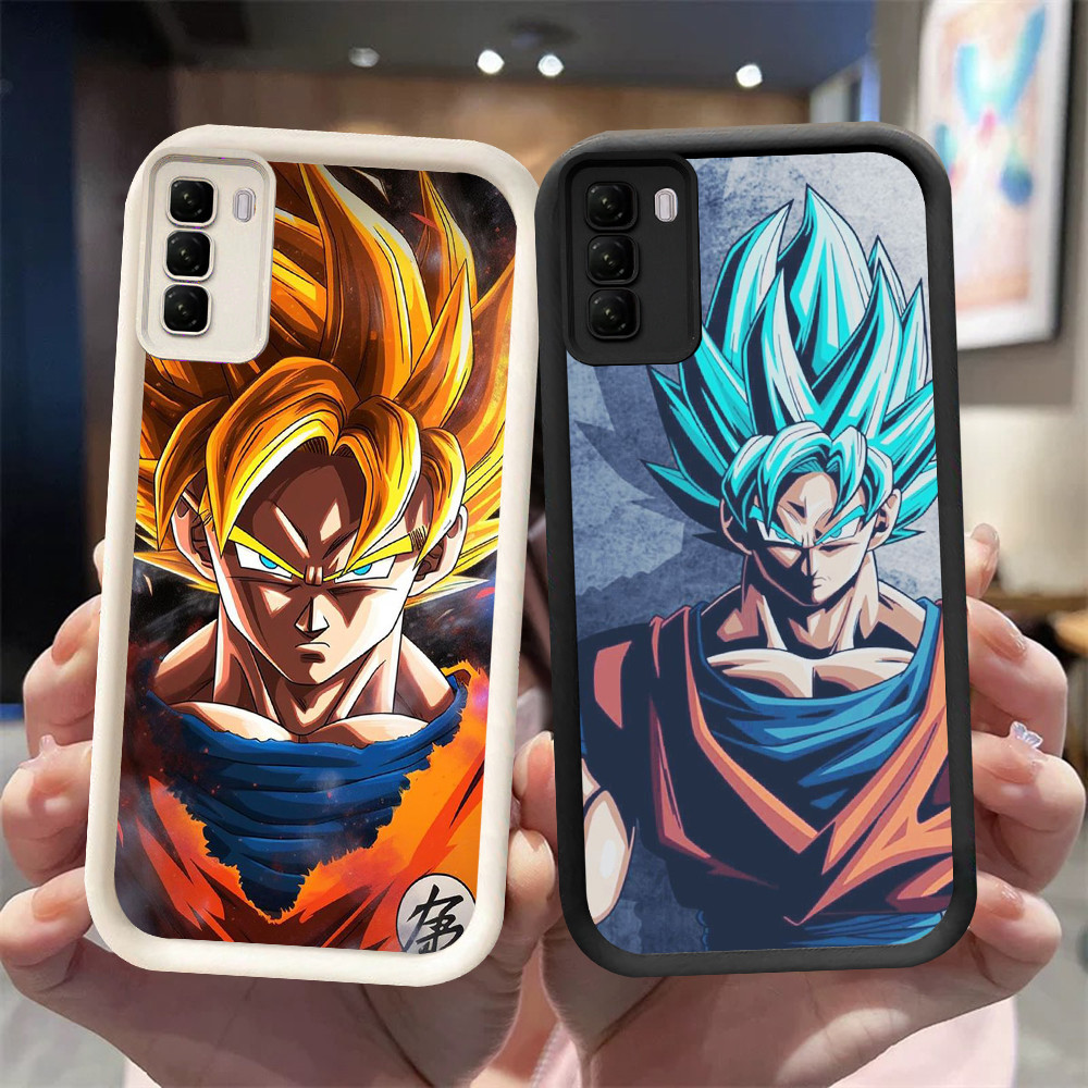 YA-13 Goku ปลอกกันกระแทกสําหรับ Infinix HOT 50 Tecno POP Pova 5 8 9 Spark 20 ITEL P55 RS4 Pro Plus