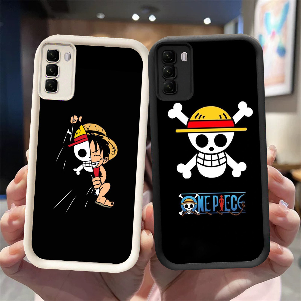 YA-31 ONE PIECE ปลอกกันกระแทกสําหรับ Infinix HOT 50 Tecno POP Pova 5 8 9 Spark 20 ITEL P55 RS4 Pro P
