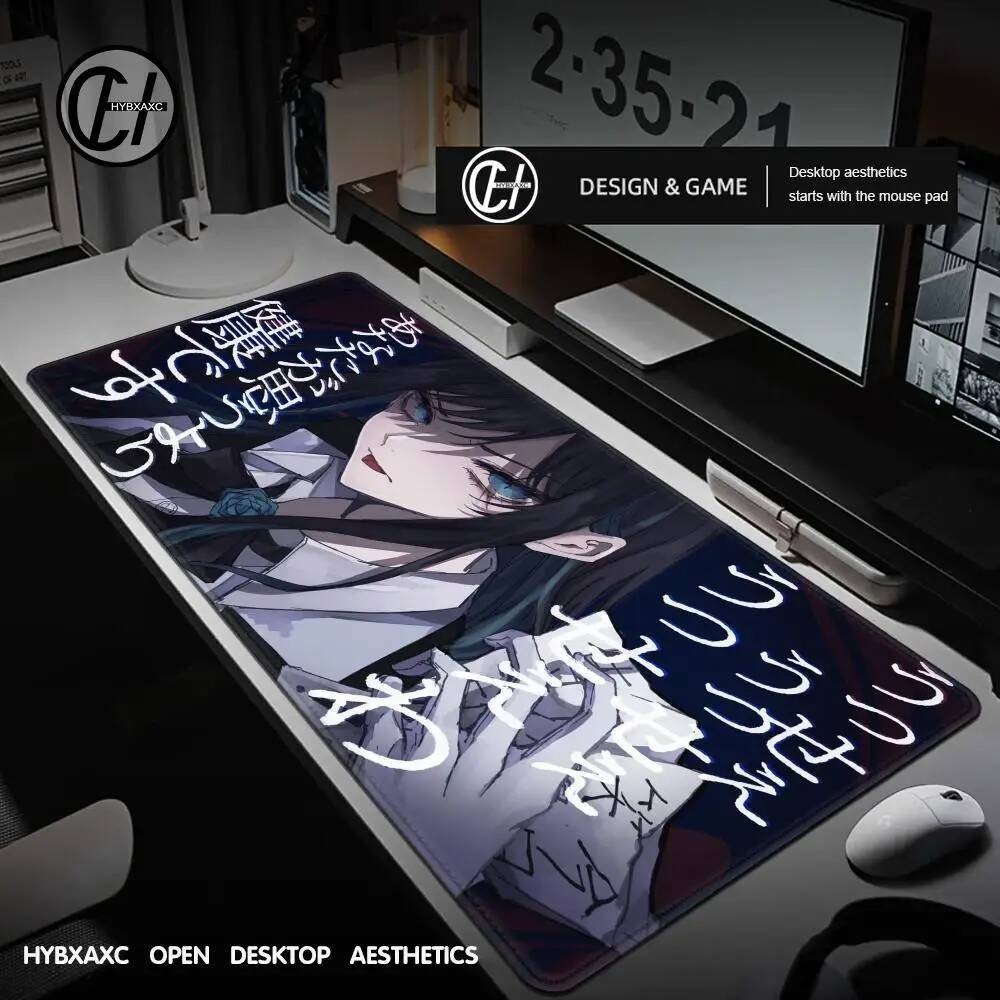 A_ado 1000x500 ยางล็อคขอบแผ่นรองเมาส์ 3 มม.Super Big โต๊ะคอมพิวเตอร์ Offices อุปกรณ์เสริม Virtual Idol Kawii แป้นพิมพ์ Pad