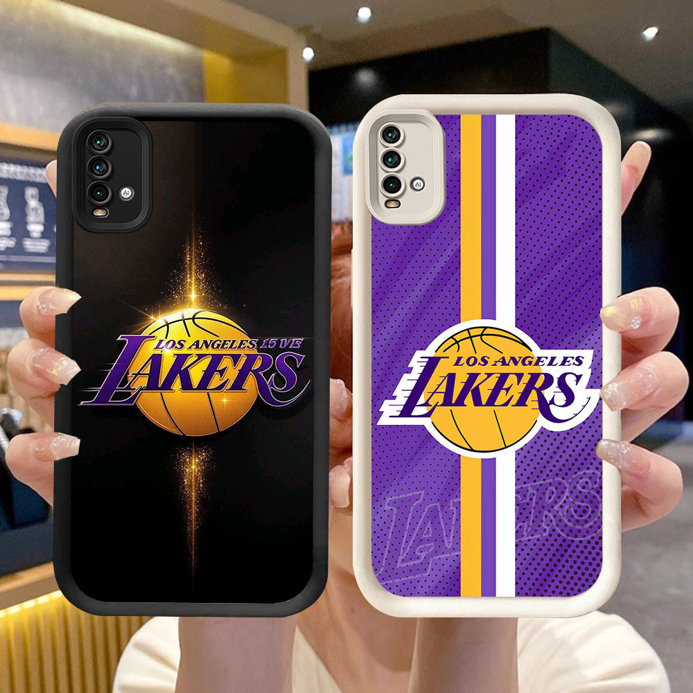 JK-17 NBA Lakers ปลอกกันกระแทกสําหรับ Xiaomi Redmi หมายเหตุ 11 11S 11T 9T SE POCO M3 X7 Pro