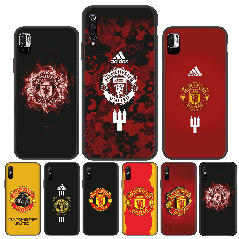 Manchester United สําหรับ Redmi K60 K70 Pro A2 12C 10 13C ความเข้ากันได้เคสโทรศัพท์ TPU ฝาครอบป้องกั