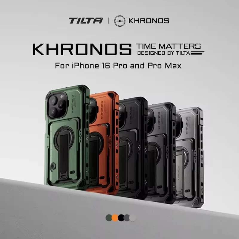 ขายร้อน TILTA Khronos Cage สําหรับ iPhone 16 pro/pro max Kit iPhone พร้อมเคสการ์ดแม่เหล็ก