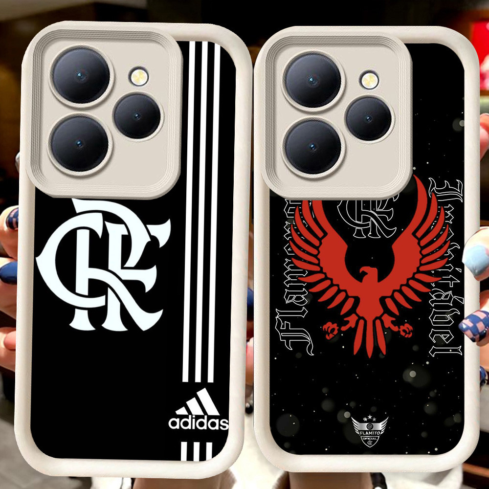 H44 CR Flamengo ปลอกสีขาวสําหรับ ITEL A70 RS4 A80 P65 A50 S23 P55 A90 5G City 100