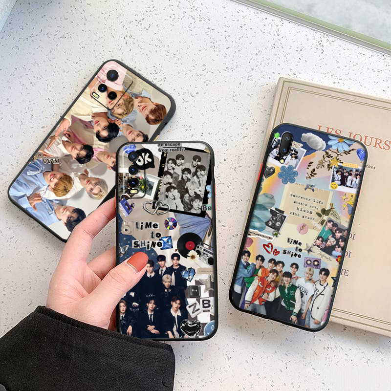 เคสโทรศัพท์สีดํานุ่มสําหรับVivo Y03 Y30T Y18 Y18S Y18E T3 Y37M Z9 Y19S Y28 V40 Lite S19 Y200 Y300 SE