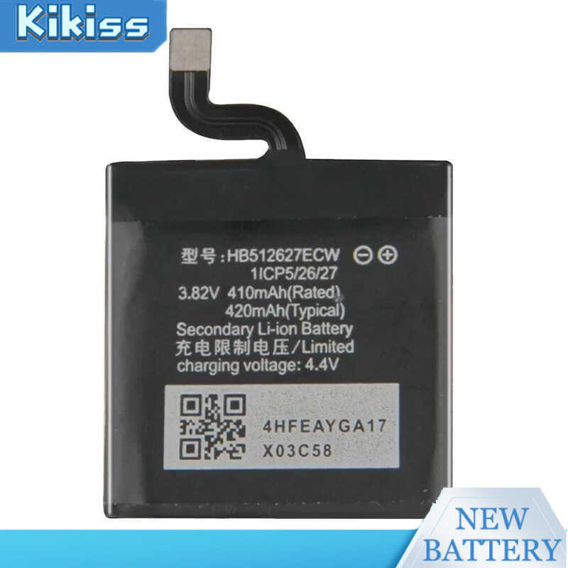 แบตเตอรี่ Kikiss HB512627ECW + (Watch GT) 420mAh สำหรับแบตเตอรี่ Huawei Watch GT 46 มม. F-B19 Batria
