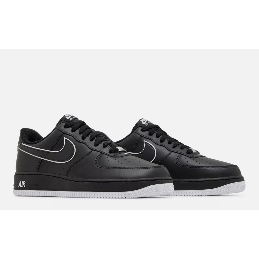 ♞,♘,♙Nike Air Force 1 07 Low Black White 2023 - DV0788-002 GFD