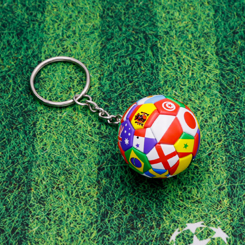Simulation Mini Pu Football Keychain Game Game Ball Ball Event Event Event Event
