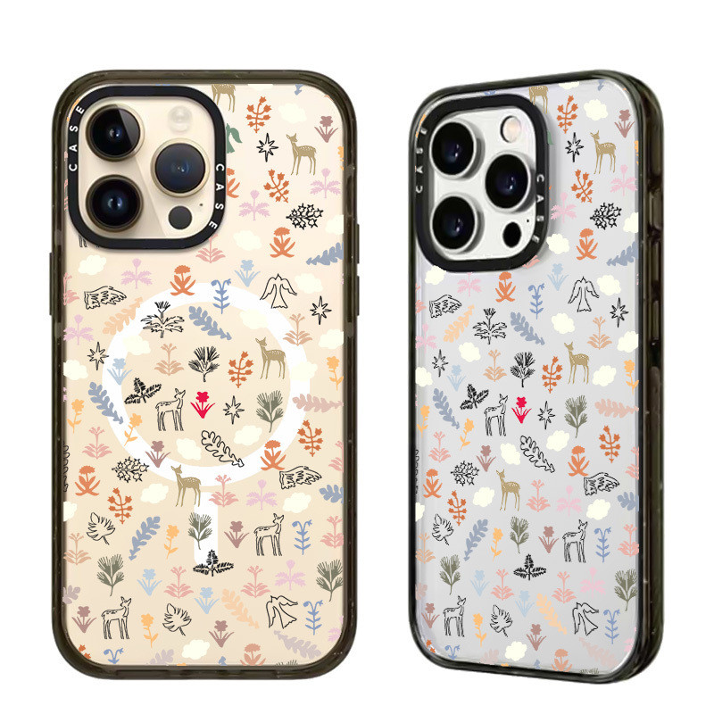 Wishes Among the Clouds ไร้สายชาร์จแม่เหล็กสําหรับ IPhone 11 12 13 14 15 16 Pro Max กรณี 16 Plus ฝาค